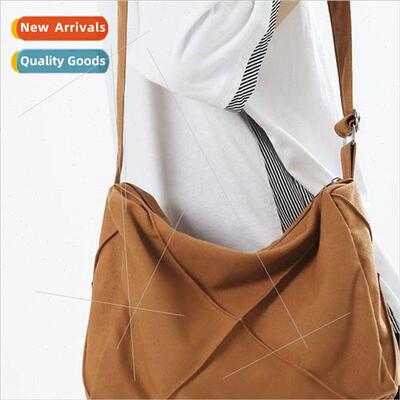 Mens and womens new casual fashion shoulder bag literary stu