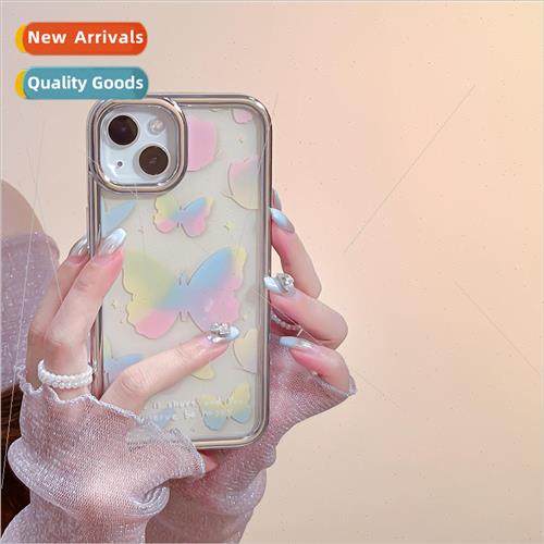 Simple colorful halo butterfly 14ProMiPhone12 适用 Apple 13