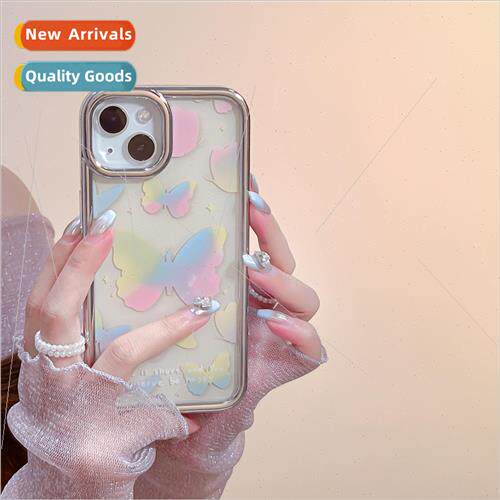 Simple colorful halo butterfly 14ProMiPhone12 适用 Apple 13