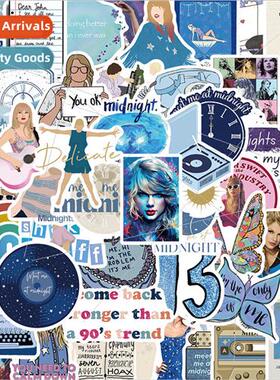 50 pcs of Taylor Music music album song list decoration graf