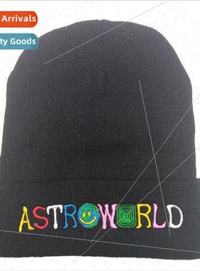 Astroworld YOU WERE HERE Wool Hat Embroidered Knit Hat Pullo