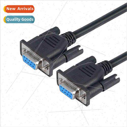 Pure copper wire DB9 hole to hole serial data cable RS232 ca