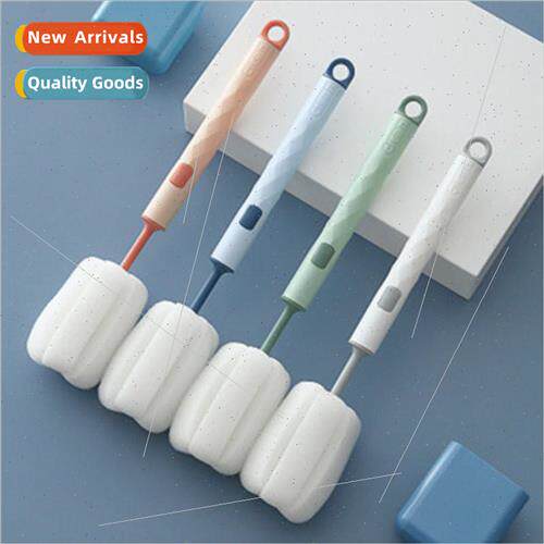 Household long handle cup brush without dead angle nano spon