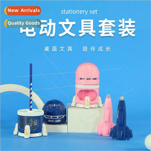 Student Electric ery Supplies Set Eraser Desktop Vacuum Penc