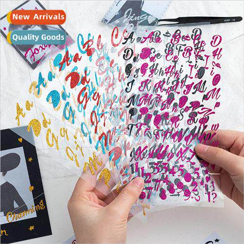 Golden onion powder three-dimensional random stickers shiny