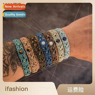 waxed rope line ins sale ethnic direct hand retro