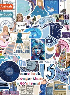 50 Taylor Music Decorative Graffiti Stickers Material Cell P