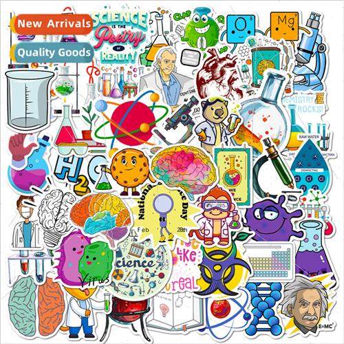 50 lab setup stickers physical chemistry equipment cartoon s