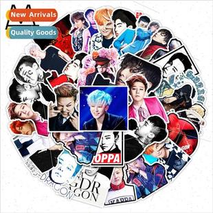 BIGBANG Kwon stickers Korean luggage graffiti star Chi