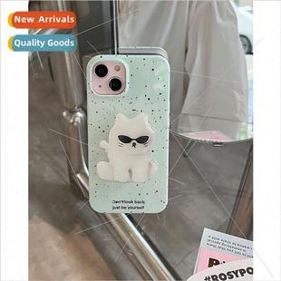 Niche Splash Ink 13/14ProMax Sunglasses Cat Holder iPhone 15