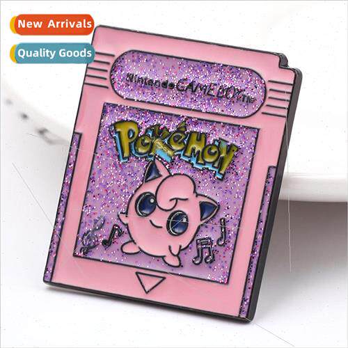 New Pokemon brooch game around the metal badge clothes bag j