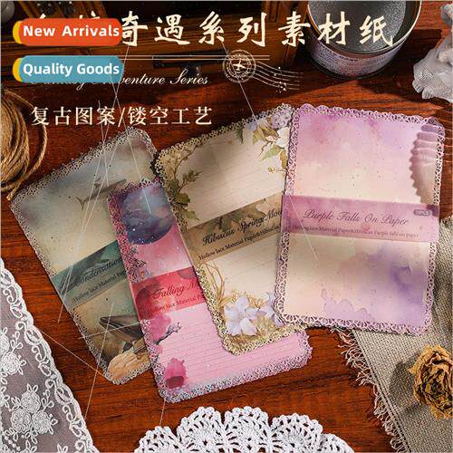 Fantasy Wonderland hollowed out handbook material paper -adh