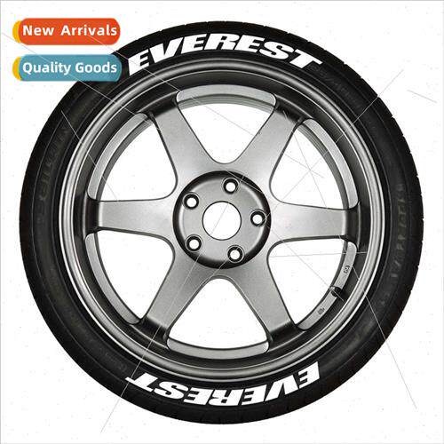 Car tire letter stickers 3D stereo alphabet tire stickers pe