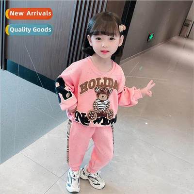 Girls fall suit suit 2023 new 适用eign stylish fashionable f