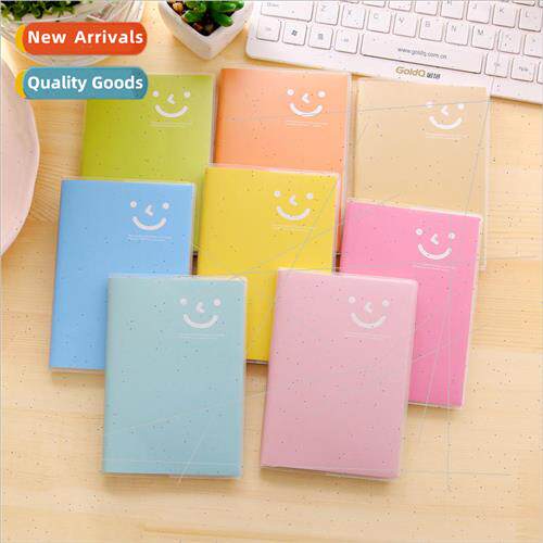 A6 plastic sleeve book thickened small notebook carry-on not