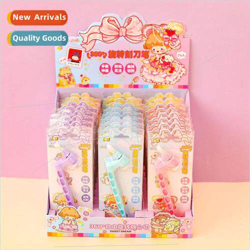 New tune rotary engraving knife pen cute handbook pen knife