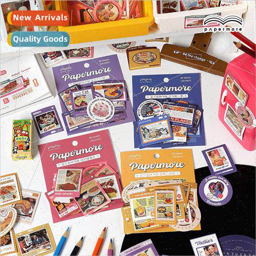 Sticker Pack Franklin Book American Vintage Handbook Journal