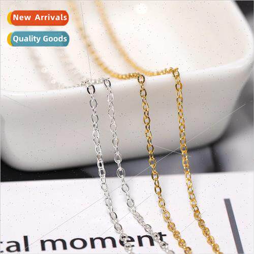 diy chain copper plated 18K color preservation real gold cha