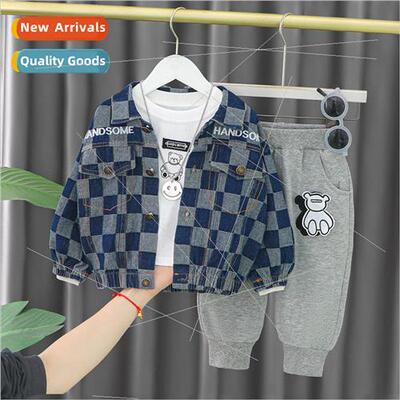 Childrens fall suit new middle and young childrens childrens