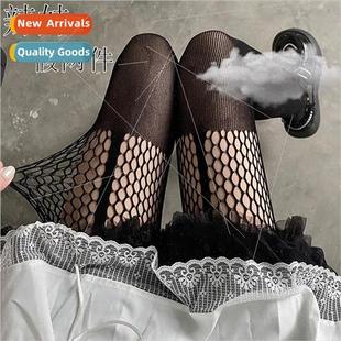 Spice Girls Fishing Net Stockings Garter Socks One Hollow Ho