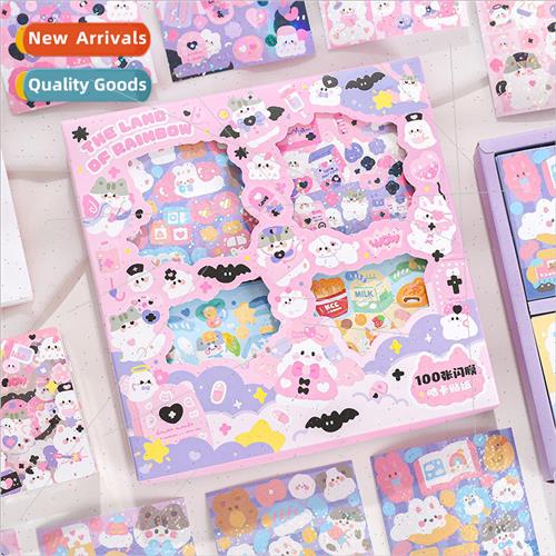 Guca stickers gift box zoo small class rainbow realm series