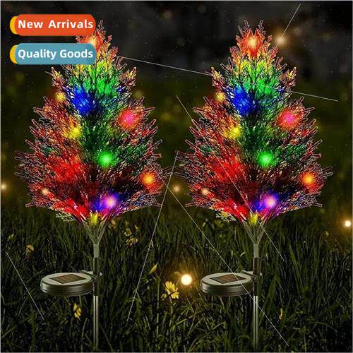 New Colorful Pine Christmas Tree Yard Decoration Ground Plug