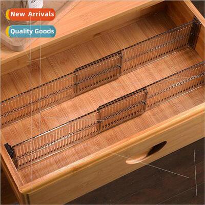 Drawer storage divider retractable free combination of organ