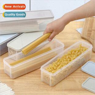 Spaghetti Storage Box 适用 Long Hanging Noodles Crisper Box