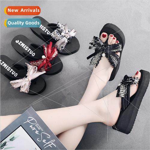 Summer new small perfume wind flip-flops ladies casual sanda