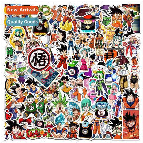 100 pcs of Japanese manga Dragon Ball Dragon Ball cartoon gr