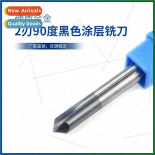 New  tungsten steel milling 2 flute 90 degree tungsten steel
