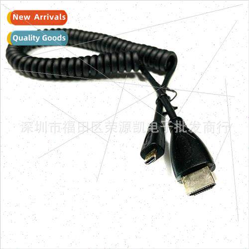 Micro Micro HDMI to HDMI HD Cable Video Cable Retractable Sp