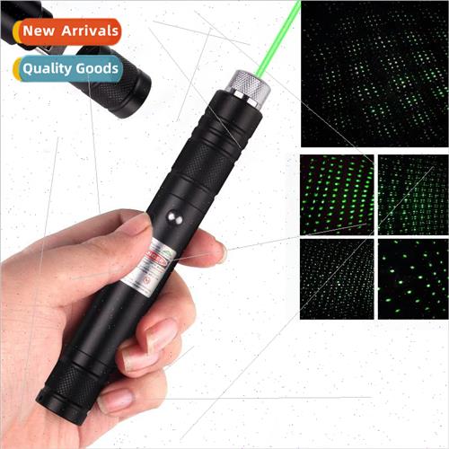 710 green full star laser flashlight usb rechargeable laser