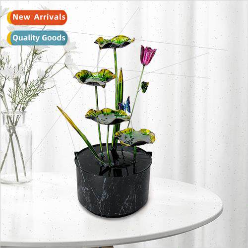home decor illusory lotus office home wealth art desktop wat