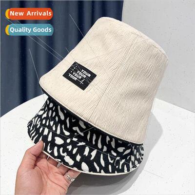 Korean  of the fashionable double-sided wear fishermans hat