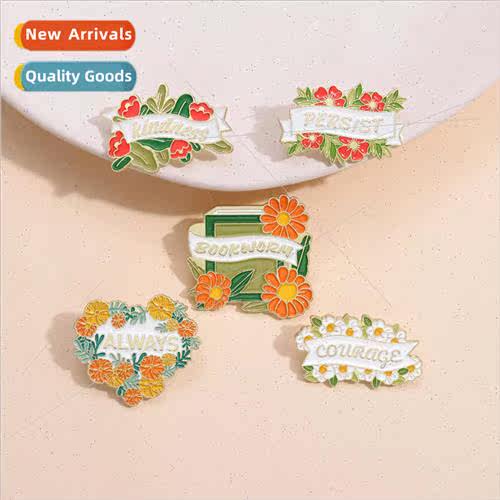 ALWAYS English geometric brooch flowers aesthetic garden gif