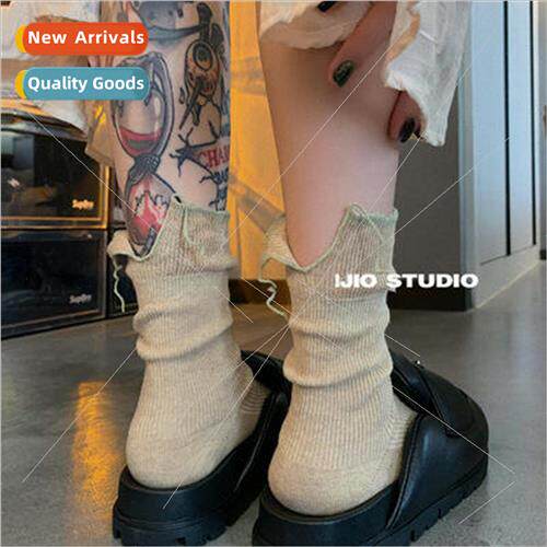 Socks Womens Back Split Stacked Socks Designer Model Japanes