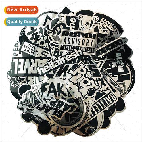 Brushed model imitation metal 55 stickers cool trolley case
