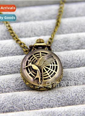 Vintage Hunger Games 2 Starburst Mockingjay Quartz Pocket Wa