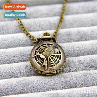 Vintage Hunger Games 2 Starburst Mockingjay Quartz Pocket Wa