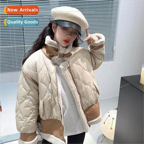 2023 new childrens clothing girls fashion jacket fall and wi