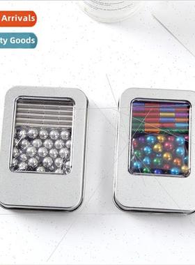 Colorful Bucket Balls Magnetic Bars 36pcs 72pcs Magnetic Bar
