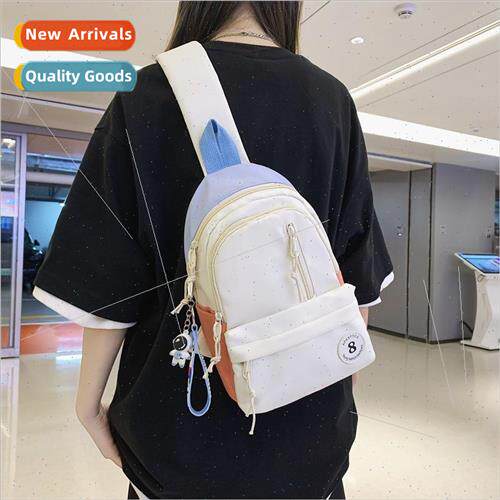 cool casual large capacity ins fresh soft sister shoulder ba