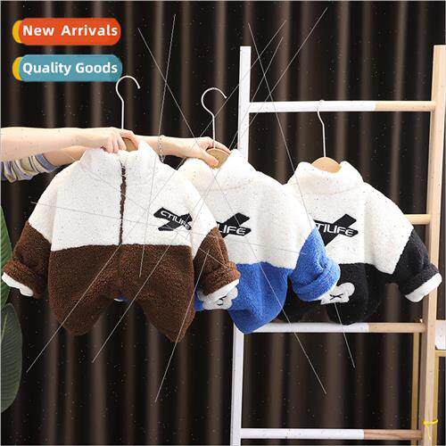 Childrens boys padded jacket 2023 new baby 1-5 years old roc