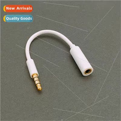10CM Long 3.5 Stereo Male to Female Aux Audio Cable Audio Ex