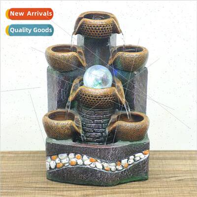 Fountain flowing water creative ornaments business gifts pri