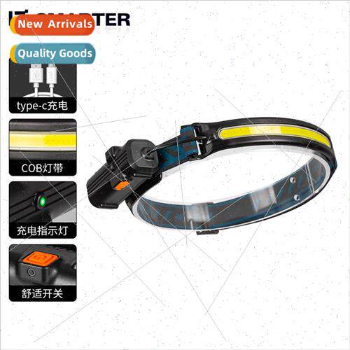 New LED mini multi-function waving sensor head mounted light