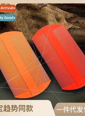 Practical ultra-dense teeth grate dandruff comb lice flea co