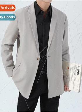 2023ins casual suit mens Korean nd gangster handsome small s