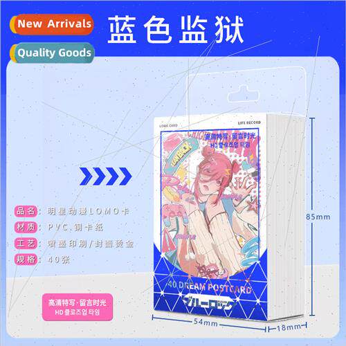 Anime Blue Prison 40 LOMO cards Small card can be handwritte